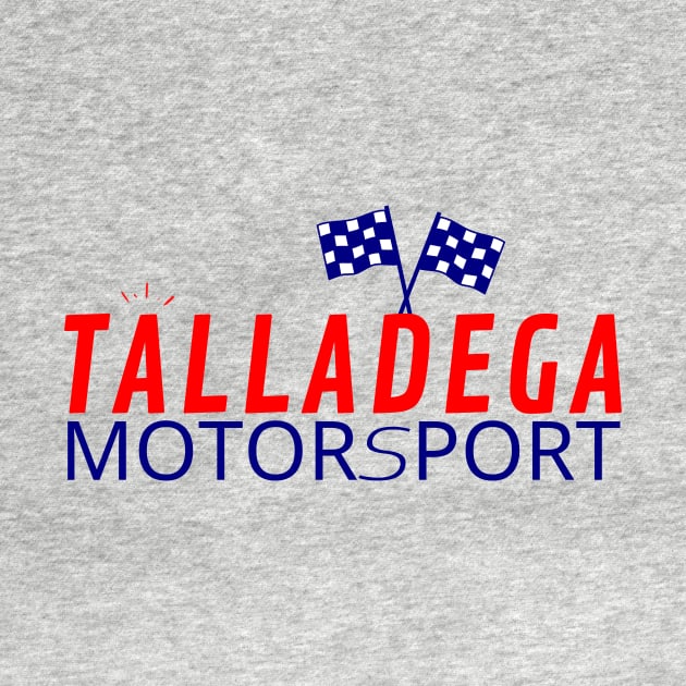 Talladega motorsport racing graphic design by GearGlide Outfitters